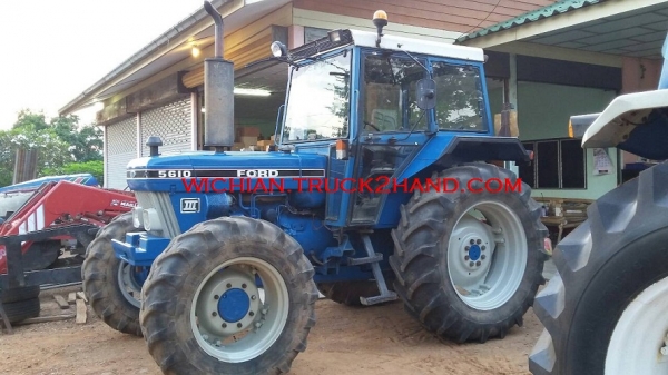 ขายแล้วขอบคุณพี่เรณู ตากฟ้าครับ รถไถฟอร์ด5610 III เสื้อลาย ไอดีโต ปั้มDPS คานคาราโร่ เกียร์คอตาราง ท้ายใหญ่แบบ40