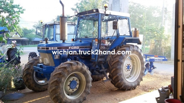 ขายแล้วขอบคุณพี่เรณู ตากฟ้าครับ รถไถฟอร์ด5610 III เสื้อลาย ไอดีโต ปั้มDPS คานคาราโร่ เกียร์คอตาราง ท้ายใหญ่แบบ40
