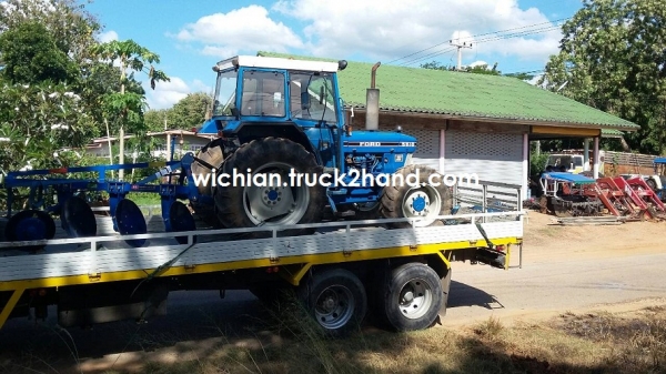 ขายแล้วขอบคุณพี่เรณู ตากฟ้าครับ รถไถฟอร์ด5610 III เสื้อลาย ไอดีโต ปั้มDPS คานคาราโร่ เกียร์คอตาราง ท้ายใหญ่แบบ40