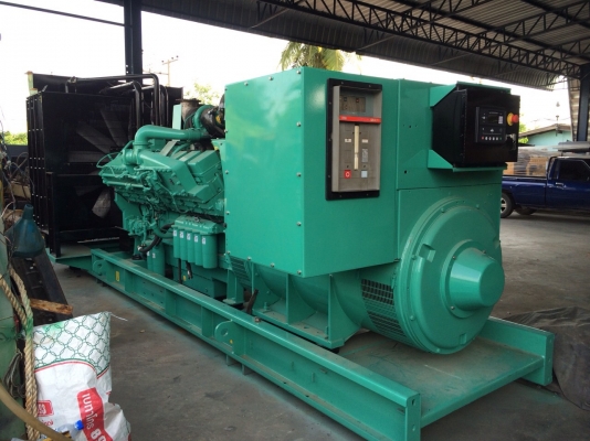 เครื่องปั่นไฟ  คัมมิ้น  KTA50GS8   1615 KVA.  เครื่องสวยพร้อมใช้งาน