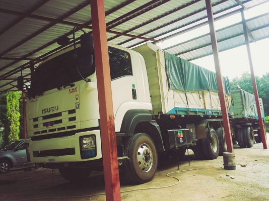 รถอีซูซุ 10 ล้อดั้ม FXZ 360 แรงม้า. ปี 56 , ( ขายแม่ , ลูก. )     สนใจติดต่อ  081 - 6079515