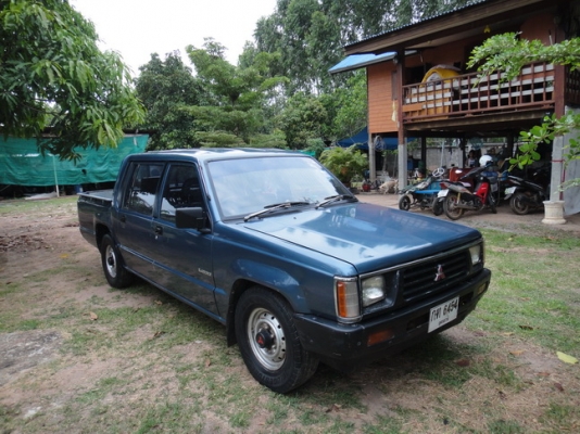 Mitsubishi L200 Cyclone 4ประตู ปี95 เครื่องดี แอร์เย็น หลังคาไฟเบอร์