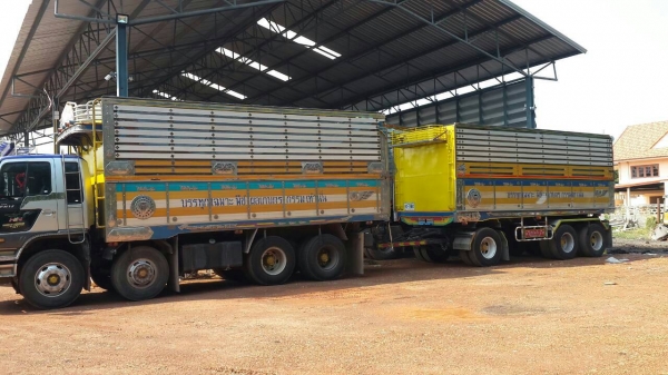 10ล้อดั้มแม่ลูกๆ3คานแท้ HINO FM1J ปี48วางเครื่องP11-320แรงม้า