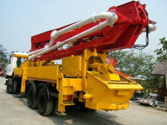 รถปั้มคอนกรีต PUTZMEISTER #BOOM 32 พร้อมทะเบียน