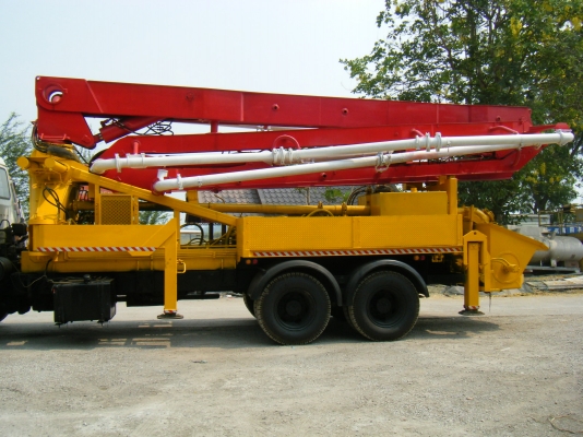 รถปั้มคอนกรีต PUTZMEISTER #BOOM 32 พร้อมทะเบียน