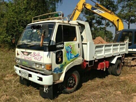 ฝากขาย 6ล้อดั๊มHINO KM310 วางเครื่องEH100  145แรง Fหน้า-หลัง ยาง 8.25 วางหัวFB  กระบะดั๊มเหล็ก 4ตัน ยาว 3.5ม.เบรคลมดัน พ.พาวเวอร์ ยางดี6เส้น คัสซีดี พร้อมใช้ พร้อมลุยงาน ราคาต่อรองได้ครับ