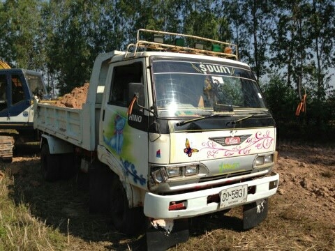 ฝากขาย 6ล้อดั๊มHINO KM310 วางเครื่องEH100  145แรง Fหน้า-หลัง ยาง 8.25 วางหัวFB  กระบะดั๊มเหล็ก 4ตัน ยาว 3.5ม.เบรคลมดัน พ.พาวเวอร์ ยางดี6เส้น คัสซีดี พร้อมใช้ พร้อมลุยงาน ราคาต่อรองได้ครับ