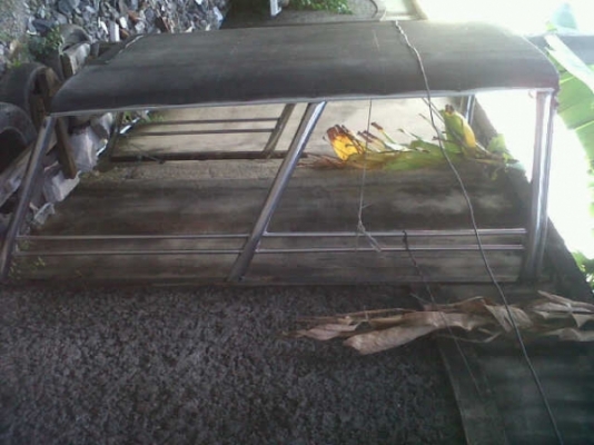 ขายหลังคาใส่รถกระป้อs65ขาสแตนเลส