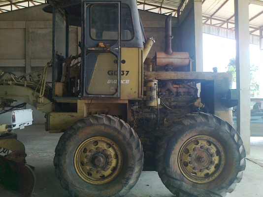 ขายรถเกรด KOMATSU GD 376H-49xx เอกสารเล่มทะเบียน