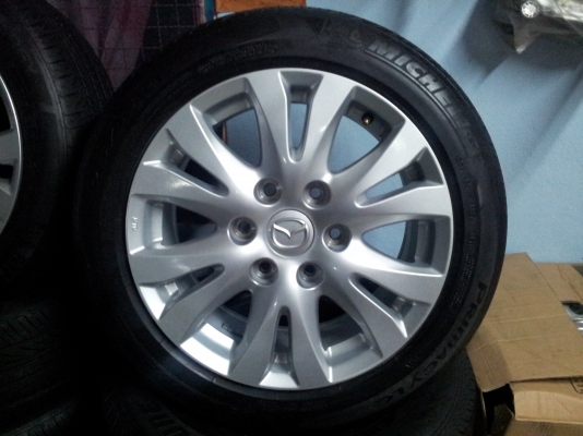 ขายแม็ก ป้ายแดง MAZDA ขอบ 17 (4ล้อ) 6 รู 139 พร้อมยาง 225/50/17