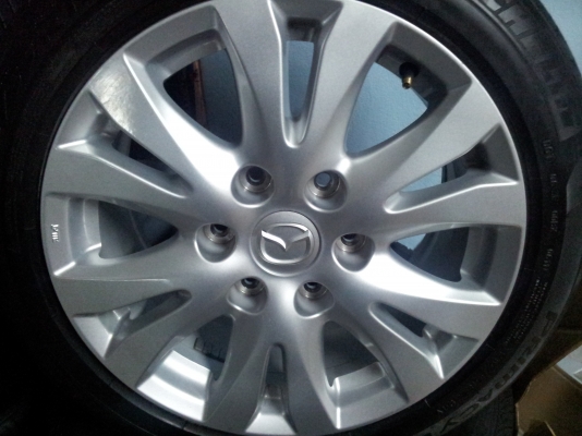 ขายแม็ก ป้ายแดง MAZDA ขอบ 17 (4ล้อ) 6 รู 139 พร้อมยาง 225/50/17