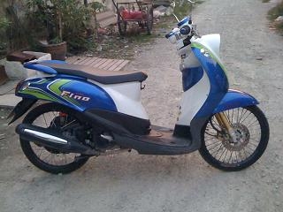 ฟิโน่ปี 55 เครื่่องเดิมแต่งสวยตามรูปมีเล่มโอนไ้ด้ราคา 19,900