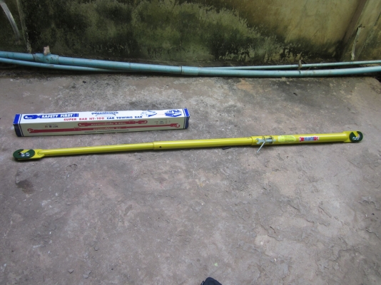 (คุณกรัณย์จองแล้ว)ขายเหล็กลากจูงรถยนต์ สำหรับนักเดินทาง สะดวก ปลอดภัย เก็บและพกพาสะดวก 950