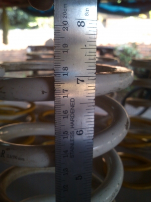 ขายสปริงสองชั้น กับปลอกปรับเกลียว สแตนเลส