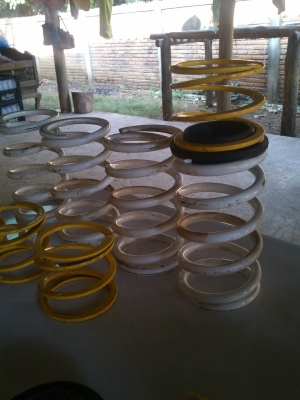 ขายสปริงสองชั้น กับปลอกปรับเกลียว สแตนเลส