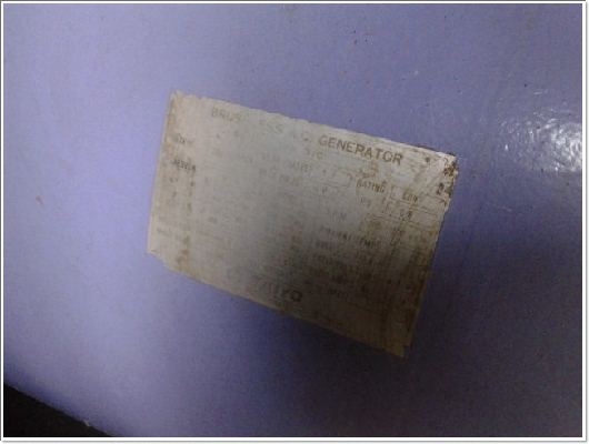 ขายเครื่องปันไฟมือสองจากญี่ปุ่น ยี่ห้อ AIRMAN รุ่น SDG350S  สภาพพร้อมใช้งานได้เลย ตัวเครื่องใหม่ ราคาถูก สนใจติดต่อเจี๊ยบได้ค่ะ