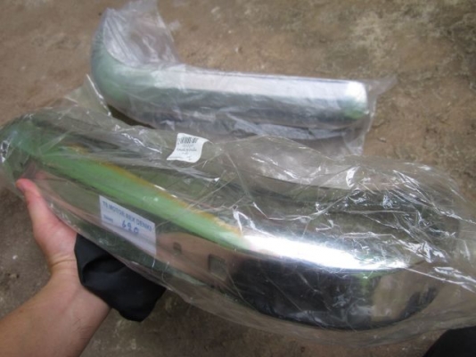 ขายอะไหล่ - กันชนหลังช้างเหยียบ Datsun 620 (ของใหม่) 950