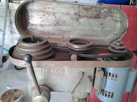 ขายแท่นสว่านเจาะเหล็ก King ขนาด teper 1" มือสอง(ตัวใหญ่) ขายแท่นสว่านเจาะเหล็ก King ขนาด teper 1" มือสอง(ตัวใหญ่)