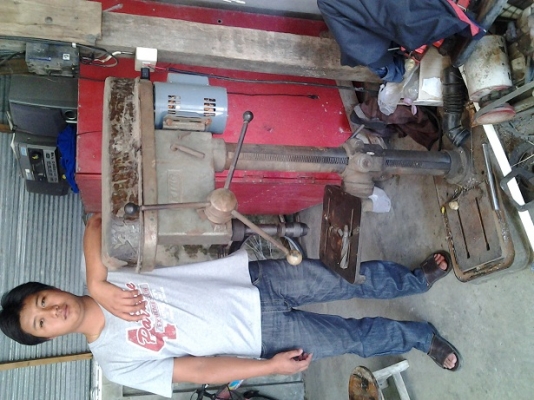 ขายแท่นสว่านเจาะเหล็ก King ขนาด teper 1" มือสอง(ตัวใหญ่) ขายแท่นสว่านเจาะเหล็ก King ขนาด teper 1" มือสอง(ตัวใหญ่)