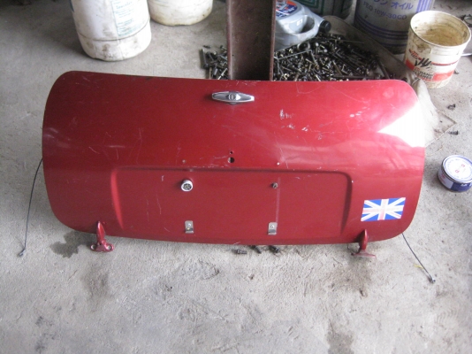 ฝากระโปรงท้ายและประตูช้าย มินิ คูเปอร์ MINI COOPER