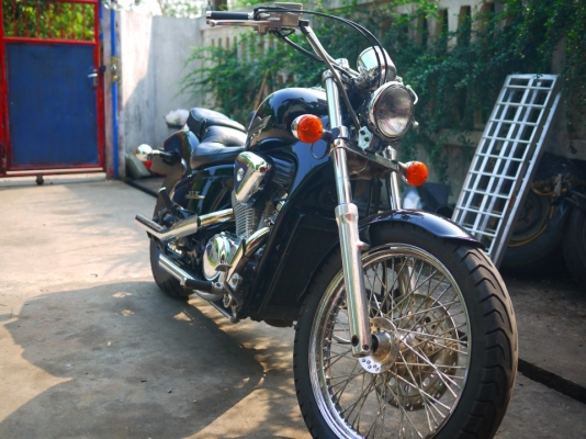 ขายSteed 400 เครื่องสดมาก 62000รถพึ่งประกอบเสร็จเมื่อตุลาราคาต่อลองได้สนใจติดต่อ0803355484