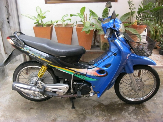 ขาย Tiger smart 120 สตาร์ทมือ เดิมๆเครื่องดีขี่สนุก ทะเบียน พร้อมโอน