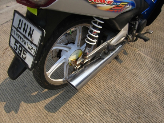 ขายด่วน wave100sปี49รถบ้านเครื่องดีเดิมๆล้อแม็กทะเบียน-โอน