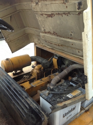 ขาย ฟอล์คลิฟต์ 3.5 ตัน  KOMATSU FD35-4  เสา 4 เมตร เท งาได้ รถเก่าญี่ปุ่น