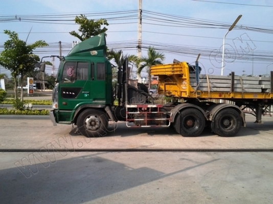 รถบรรทุก 10 ล้อหัวลาก ยี่ห้อ HINO รุ่น FS608B หัวโพรเฟีย