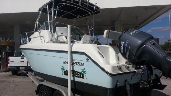 เรือตกปลา 24ฟุต  Sail Fish 234 Walkaround ปี2005