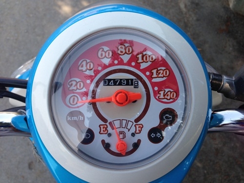 ขายhonda scoopy สีฟ้า-ขาวจดทะเบียนปี2555