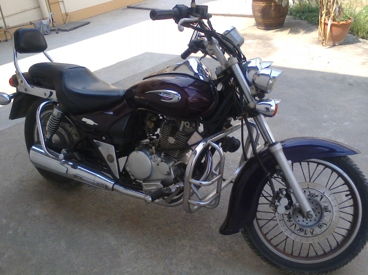 ิkawasaki boss 175cc ทะเบียน รถใช้น้อย รถสวย4จังหวะ ขับประหยัด