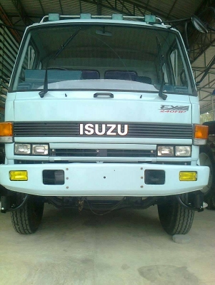 10ล้อดั้ม ISUZU 210 เปลี่ยนเครื่อง 240ฝาส้ม เกียร์สโลยก