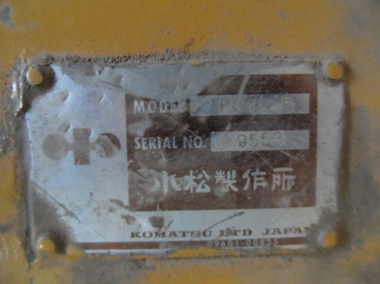 ขายซากkomatsu pc40-5