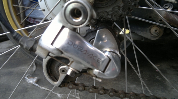 ขายจักรยานเสือหมอบอะไหล่ดีduraace