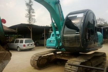 แบคโฮ KOBELCO SK100 MACK5 ธรรมดา มีลายหัวเจาะ