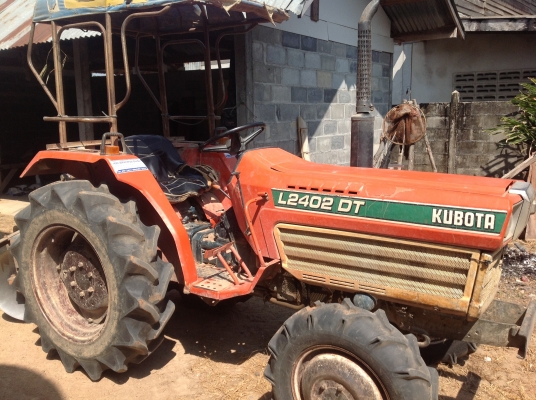 ปัญญาแทรคเตอร์มาแล้ว...จัดมาให้ครับ คูโบต้า L 2402 DT  พร้อมผาน 5x22