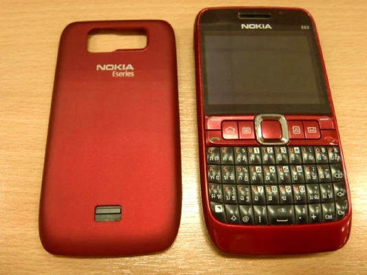 ขาย Nokia E63 สีแดง