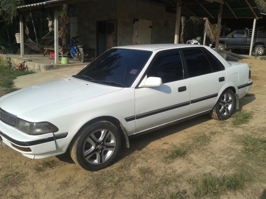 ขอขายใหม่คับเพิ่งเปลี่ยนเครื่องมาใหม่คับTOYOTA CORONA ปี1992 เครื่อง 4AFE 1600 CC เกียร์ออโต้ กระจกไฟฟ้า แอร์เย็น เครื่องดี .ใช้ได้ทั้งแก๊ซและน้ำมันคับ สีสวยขาวมุกทั้งคันคับ ขอขายใหม่คับเพิ่งเปลี่ยนเครื่องมาใหม่คับTOYOTA CORONA ปี1992 เครื่อง 4AFE 1600 CC เกียร์ออโต้ กระจกไฟฟ้า แอร์เย็น เครื่องดี .ใช้ได้ทั้งแก๊ซและน้ำมันคับ สีสวยขาวมุกทั้งคันคับ