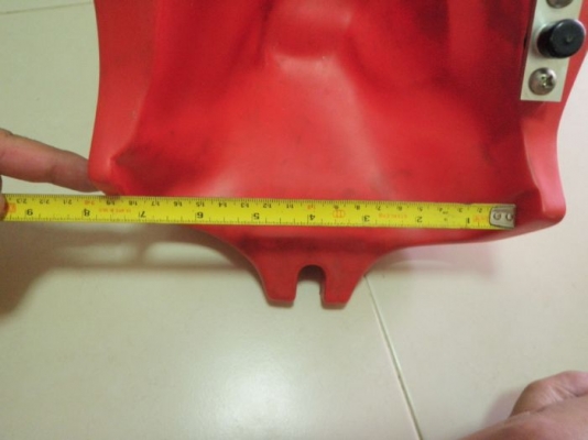 ถังน้ำมันรถวิบาก หรือ ATV ATC สีแดงสด