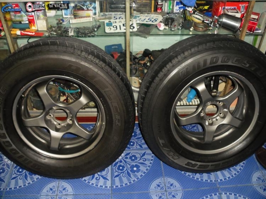 ขาย แม็กญี่ปุ่นขอบ 17" 4วง พร้อมยาง