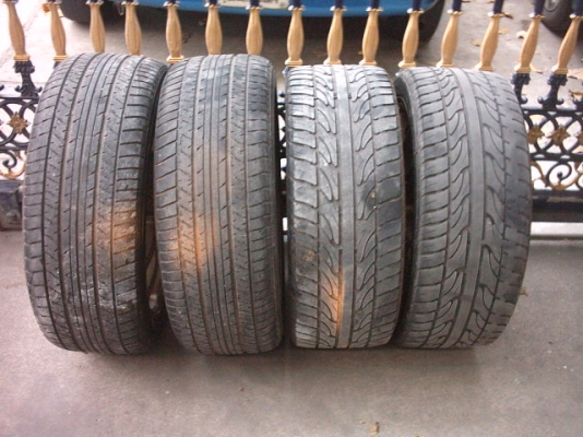 ขายล้อแม๊กemotion 18 4รู100/114 พร้อมยาง...14000.-