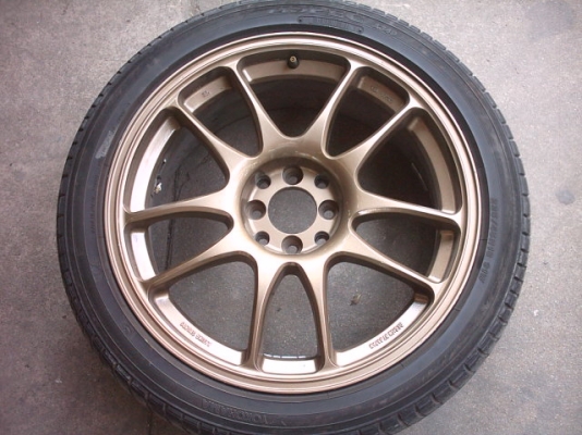 ขายล้อแม๊กemotion 18 4รู100/114 พร้อมยาง...14000.-