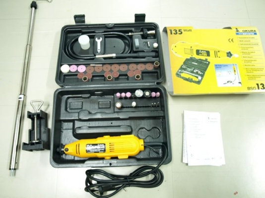 เครื่องเจียรแกนตรง 3mm. จิ๋ว แรงดี