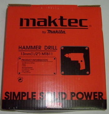 สว่านไฟฟ้า 4หุน MAKTEC มาเทค แท้ ประกัน 6 เดือน