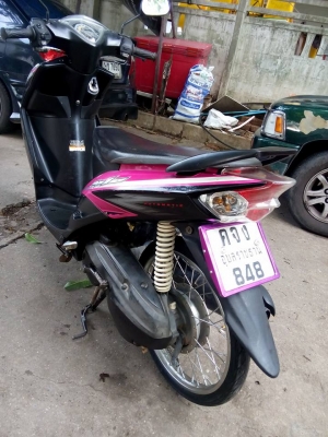 ขายลูกเดียว mio115ตาคู่ปี2552 รถบ้าน ราคาเบาๆ มีเล่มเอกสารครบ