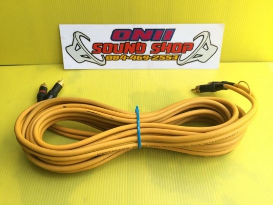 สายสัญญานคุณภาพ Boschmann มือสองญี่ปุ่น ยาว 5 เมตร หัวทอง สายใหญ่