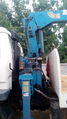 ขายด่วนรถสิบล้อ2เพลาFN527TFเครือง220แรงติดเครน4.5ตัน