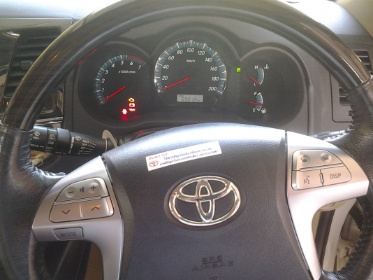 TOYOTA FORTUNER 2.7V ปี57 เกียร์ออโต้ แก้สอีเนอจี้ ไมน้อย แอแบคคู่ ป1 ถึง59