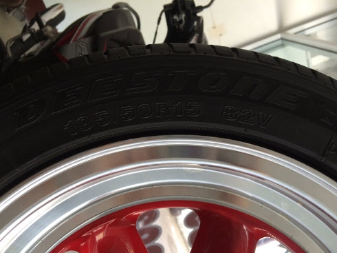 ขายแม็กกล้วย พร้อมยางสวยๆ